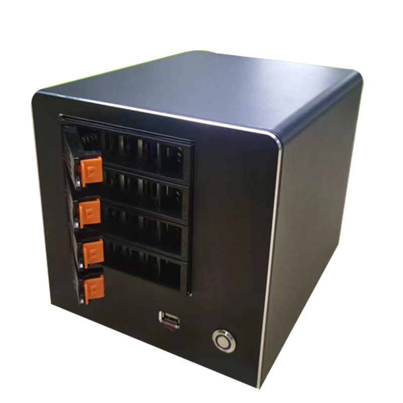 Réservoir NAS Serveur de stockage châssis ménage 4 Baie ordinateur 1U 2U 3U NAS châssis noir 4 Baie 6 Baie 8 Baie 12 Baie 24 Baie