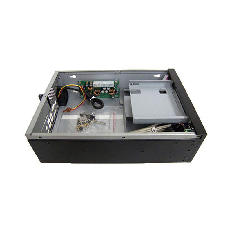 6U rackmount serveur design de châssis noir électronique industrielle 19 pouces 3U boîtier d'ordinateur