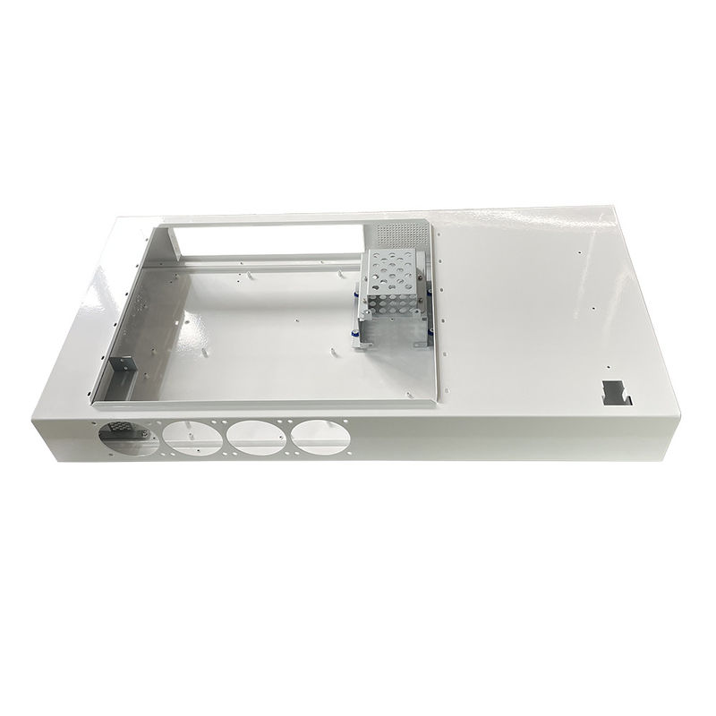 Traitement de tôle personnalisé CNC courbure Stamping châssis Cabinet Shell tôle pièces de métal châssis