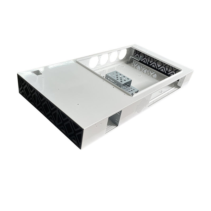 Traitement de tôle personnalisé CNC courbure Stamping châssis Cabinet Shell tôle pièces de métal châssis