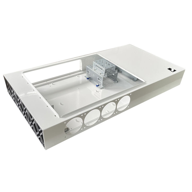 Traitement de tôle personnalisé CNC courbure Stamping châssis Cabinet Shell tôle pièces de métal châssis