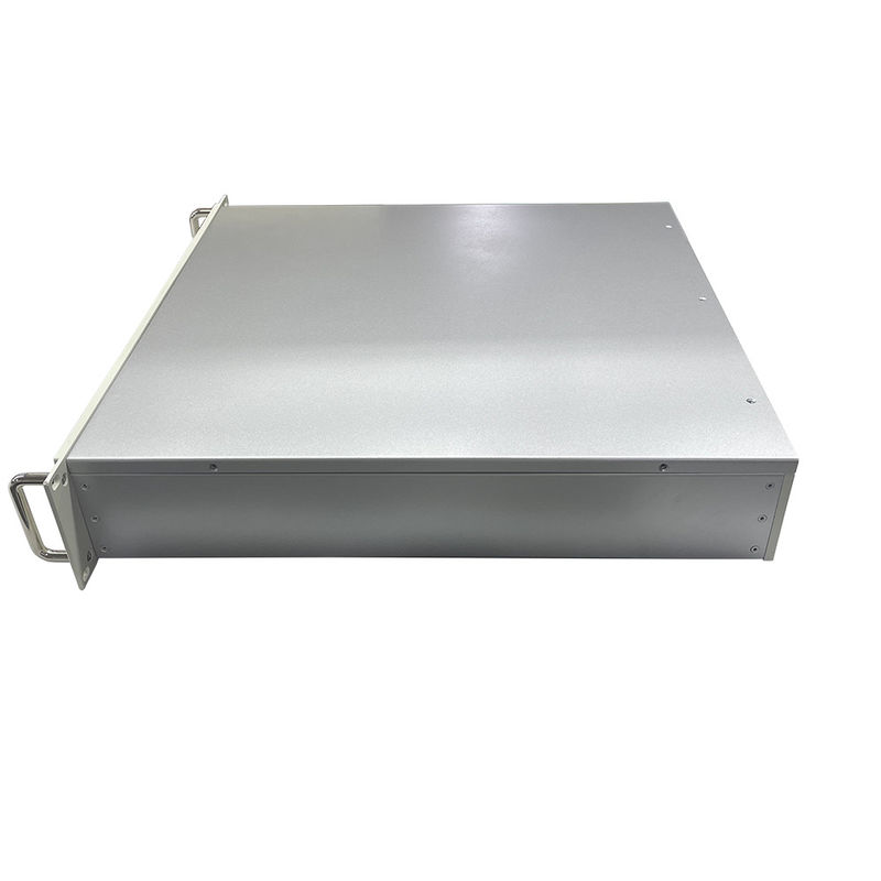 Couche en poudre entièrement personnalisée d'acier d'aluminium de découpe laser de métal de fabrication de tôle de métal pièces d'amplificateur
