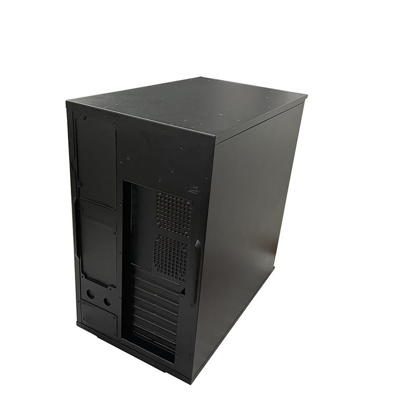 Casse noire Chassis en tôle Shell personnalisé Jeux de haute qualité Tous les services de fabrication de tôles OEM Taille personnalisée