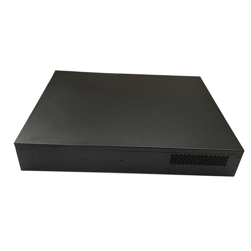 Conception unique 2u contrôle châssis industriel rackmount avec verrouillage pour serveur et stockage
