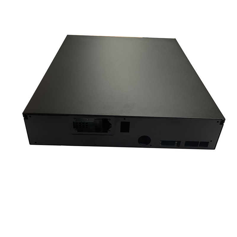 Conception unique 2u contrôle châssis industriel rackmount avec verrouillage pour serveur et stockage