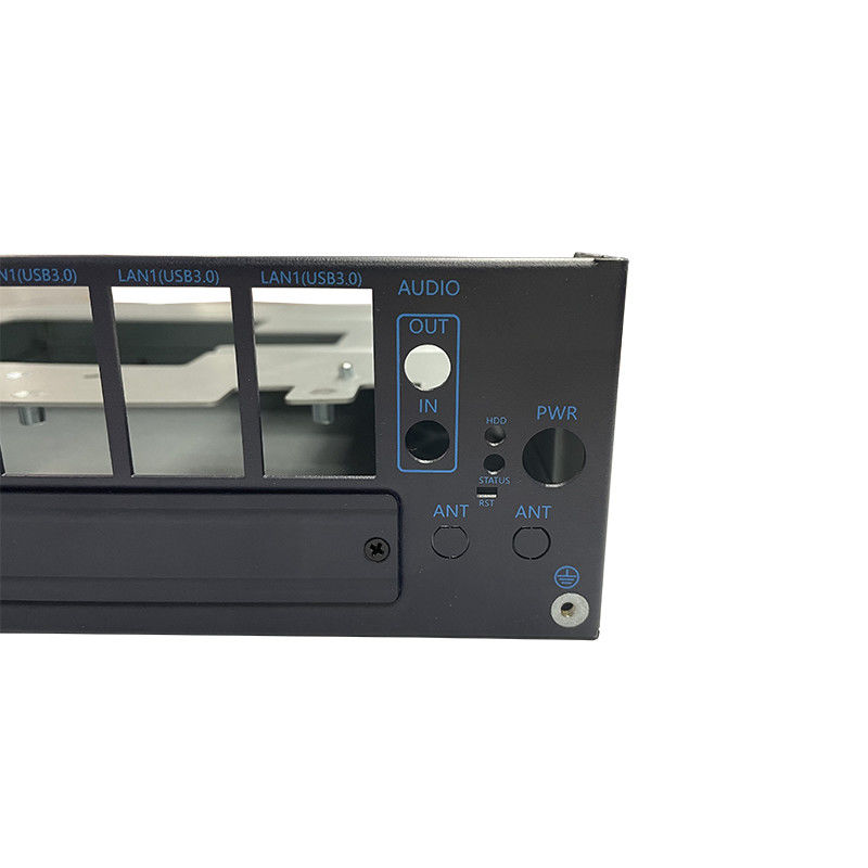4u 6u aluminium rack monture boîtiers d'emboutissage de coque d'emboutissage pour le récepteur de signal